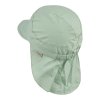 Dětský UV klobouk s plachetkou plátno UV 50+ 1531430 STERNTALER - barva zelená Ice Green