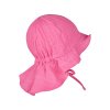 Dětský UV klobouk z jemného bavlněného mušelínu UV50+ STERNTALER 1512536 - barva růžová magenta