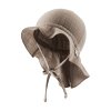 Dětský UV klobouk z jemného bavlněného mušelínu UV50+ STERNTALER 1512536 - barva hnědá Taupe
