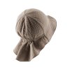 Dětský UV klobouk z jemného bavlněného mušelínu UV50+ STERNTALER 1512536 - barva hnědá Taupe