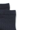 Children's merino socks Wheat - Vilde blue