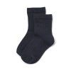 Children's merino socks Wheat - Vilde blue