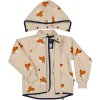 Dětská větru a vodě odolná bunda Geggamoja - Beige Fox