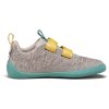 Dětské barefoot tenisky Affenzahn - Sneaker Knit Happy Rhino šedé