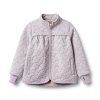 Termo bunda pro děti Wheat - Thilde fialová Lavender rain
