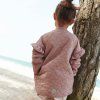 Termo bunda pro děti Wheat - Stjerna růžová barva warm rose