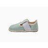 Dětské barefoot papuče Pegres - SBF 06 mint barva
