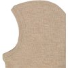 Kukla z merino vlny khaki melange Wheat