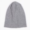 Dámská čepice z merino vlny a kašmíru šedá SAFA
