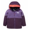 Dětská nepromokavá bunda Shell HELLY HANSEN fialová