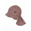 Dětský klobouček proti slunci bavlna Twilight Mauve Mikk-Line