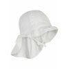 Dětský klobouček proti slunci bavlna bílá Mikk-Line