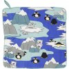 Bambusová plyšová deka Glacier sea Geggamoja
