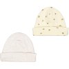 Sada dvou měkkých čepic Aidan clam bumblebee WHEAT