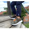 Dětské tenisky ARMY GREEN/ORANGE MILO EXANI