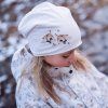 Children's thin bamboo hat Long ear beige Mrs Mighetto Geggamoja