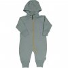 Overal ze 100% merino vlny s kapucí Mossgreen Geggamoja