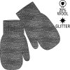93022 MAGIC Mittens Knit w. Lurex Antrazite Extra 1
