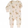 Rostoucí bambusové pyžamo overal Rain deer Geggamoja