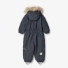 Dětská zimní kombinéza NICKIE TECH WHEAT dark blue