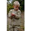Dětský termo set do deště bunda a kalhoty Duvet Olive Gray Mikk-Line