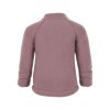 Dětská mikina na zip merino-fleece barva růžová Twilight Mauve Mikk-Line