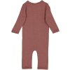 9310e 775 Plain Wool Jumpsuit Frill 2110 rose brown Extra 2