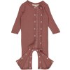9310e 775 Plain Wool Jumpsuit Frill 2110 rose brown Extra 3