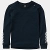 Dětské termoprádlo z merino vlny Helly Hansen GRAPHIC LIFA set NAVY