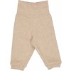 Merino fleece kalhoty khaki melange Wheat