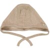 5991e 775 Baby Rib Cap Wool 3204 khaki melange Extra 3