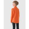Dětská mikina s rolákem s dlouhým rukávem ORANGE 4F