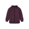 Dětská mikina na zip merino-fleece Huckleberry s manžetou Mikk-Line 50002ML