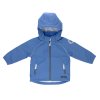 Dětská větru a vodě odolná softshellová bunda modrá NAUTIC Villervalla
