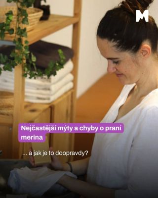 Chcete se dozvědět více o tom, jak správně pečovat o merino? 🧶👚 Napište nám do komentářů „praní“ a my vám pošleme odkaz na...
