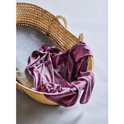 10682 detska merino deka mauve animal lfoh