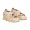 Baby Barefoot Krabbelschuhe (Lauflernschuhe) Leder Beige mit Applikation White Pepper EN FANT
