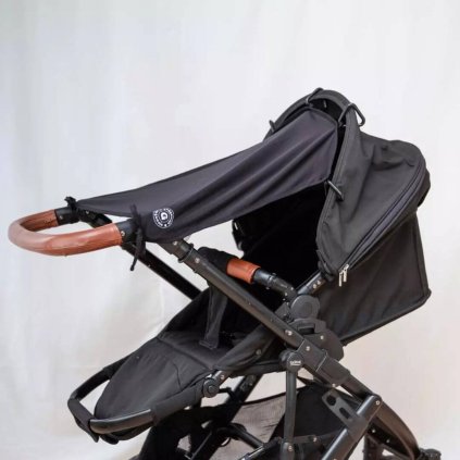 7298 slunecni clona uv 50 do kocarku detska cerna geggamoja