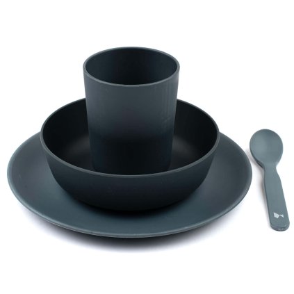 10442 detska jidelni sada z bioplastu blue spruce fabelab