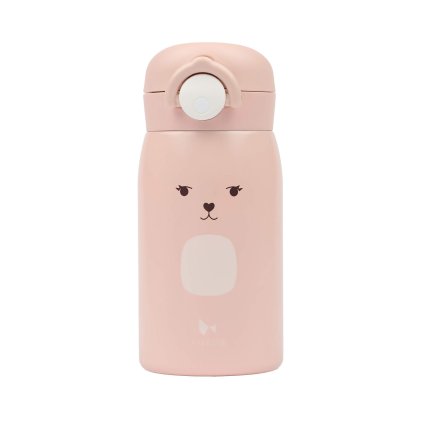 10982 6 detska nerezova lahev na vodu old rose 320 ml fabelab