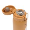 10433 1 detska nerezova lahev na vodu bear ochre 320 ml fabelab