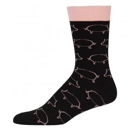 Bavlněné ponožky pánské prasátka SAFA