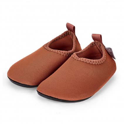 Boty do vody pro děti hnědé Barefoot Sterntaler