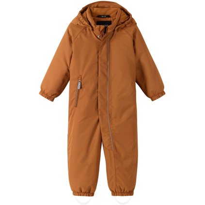 Dětská zimní kombinéza s membránou Reima Puhuri - Cinnamon brown