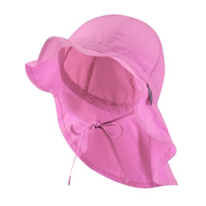 Dětský UV klobouk flapper plátno UV50+ barva růžová 737 STERNTALER