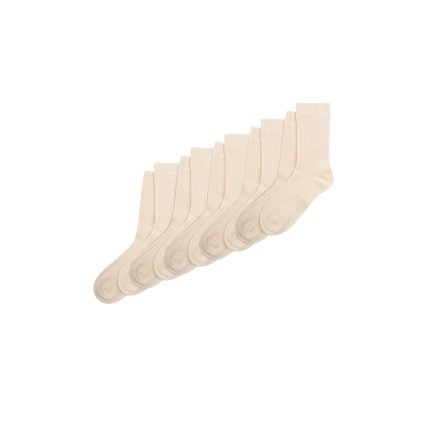 Dětské bambusové ponožky 5 párů Off White Minipop