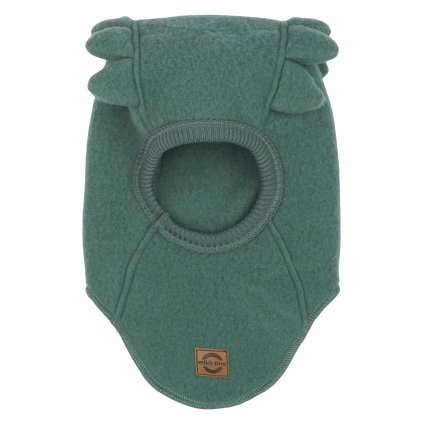 Merino kukla dětská s oušky Mikk-Line Croco - Balsam Green
