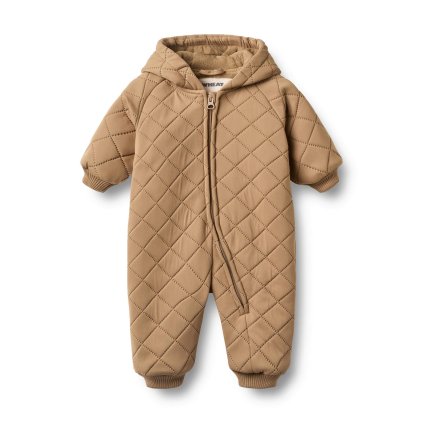 Dětská termo kombinéza CUDDLE WHEAT - hazel