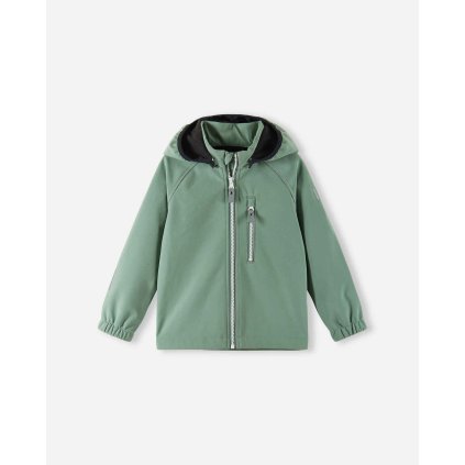 Dětská softshellová bunda Vantti Reima - Stone Green