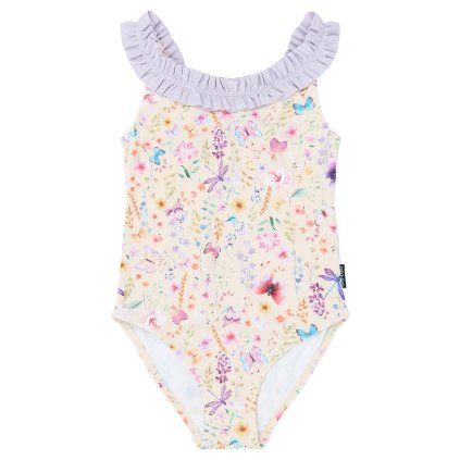 Dětské dívčí plavky Mikk-Line - 1010ML Butterfly